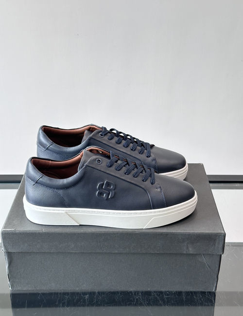 Hugo Boss Classic Leather Board Shoes For Versatile Wear