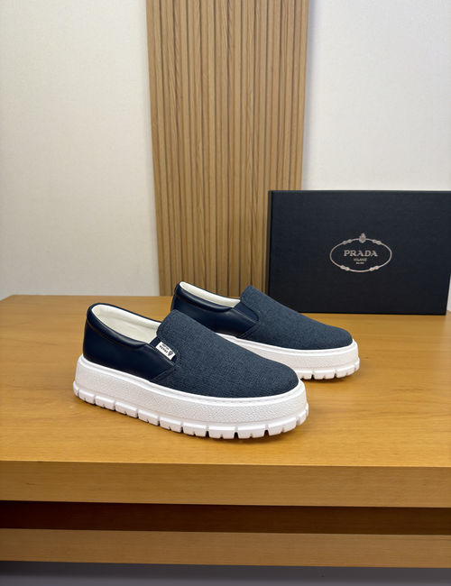 Prada Napa Leather Casual Sneakers