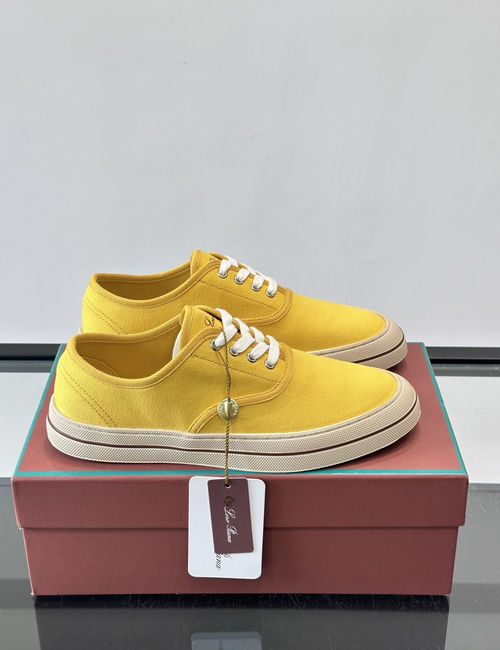 Loro Piana LP Nantucket Walk Breathable Canvas Shoes