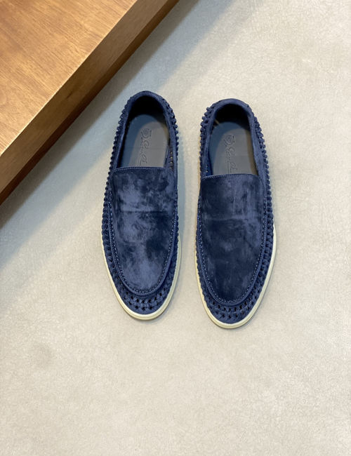 Loro Piana LP Slip-on Woven Loafers Soft Sole
