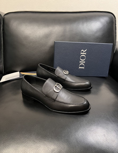 Christian Dior CD Premium Leather Formal Dress Shoes