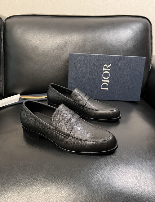 Christian Dior CD Premium Leather Formal Dress Shoes