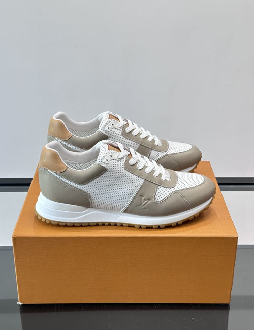 Louis Vuitton LV Run Away Monogram Pattern Sneakers
