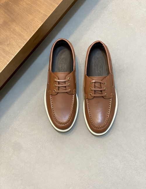 TODS Genuine Leather Loafer Shoes Soft Anti-slip