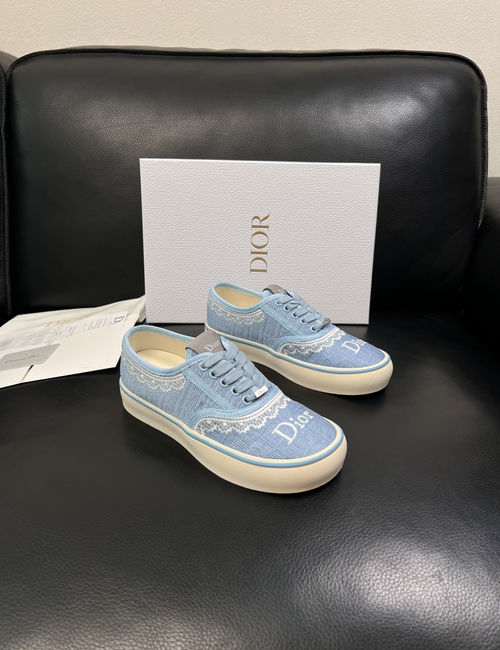 Christian Dior CD Genuine Leather Comfort Sneakers