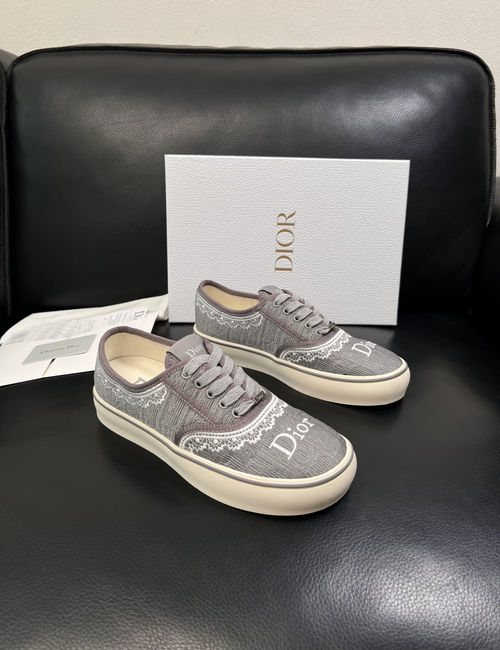 Christian Dior CD Genuine Leather Comfort Sneakers