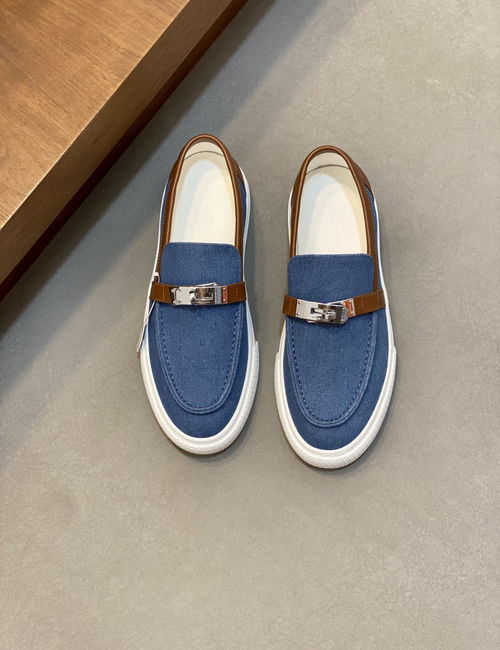 Hermes Casual Loafers With Lightweight EVA Sole