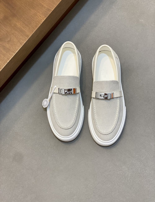 Hermes Casual Loafers With Lightweight EVA Sole