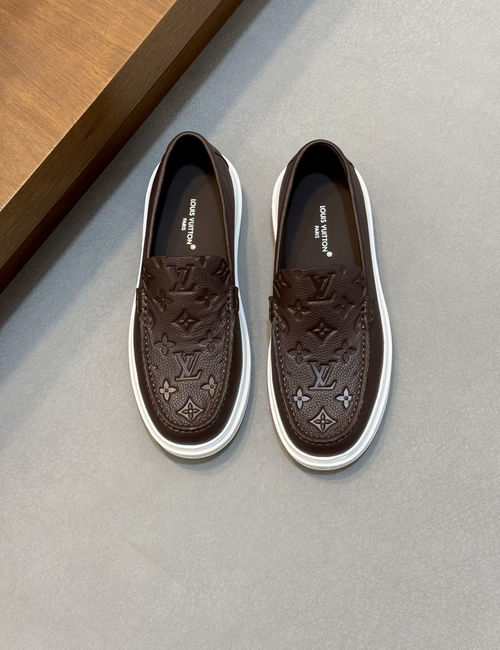 Lougou Breathable Mesh Lining Casual Sneakers