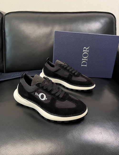 Christian Dior CD Premium Cowhide Comfort Sneakers