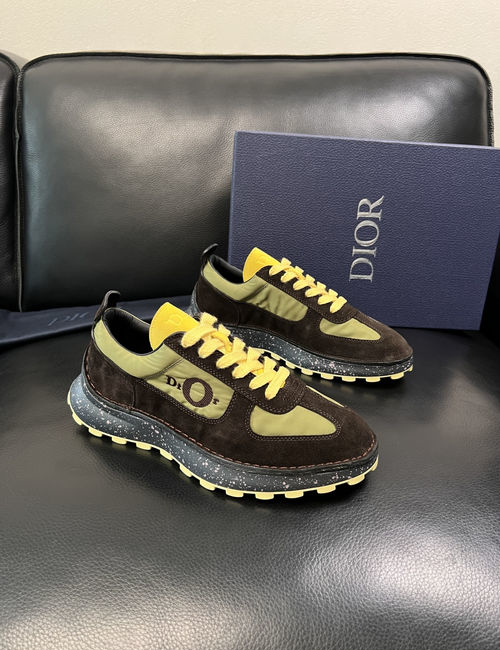 Christian Dior CD Premium Cowhide Comfort Sneakers