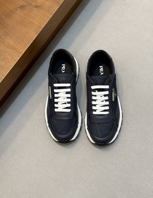 Prada Multi-material Stitching Non-slip Sneakers