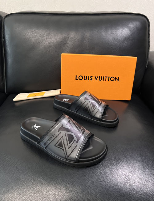 Louis Vuitton LV Premium Stitched Slippers