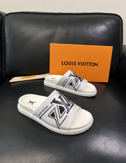 Louis Vuitton LV Premium Stitched Slippers