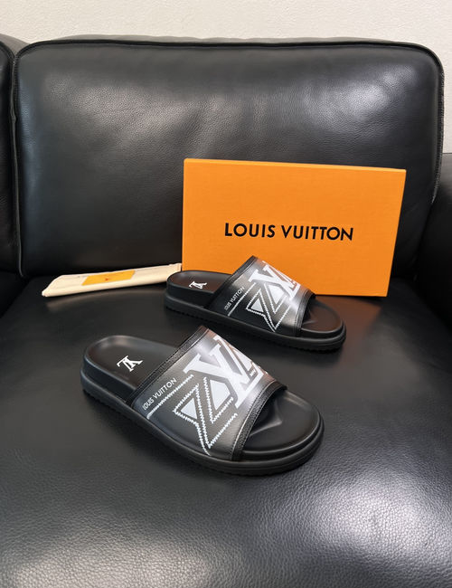 Louis Vuitton LV Premium Stitched Slippers