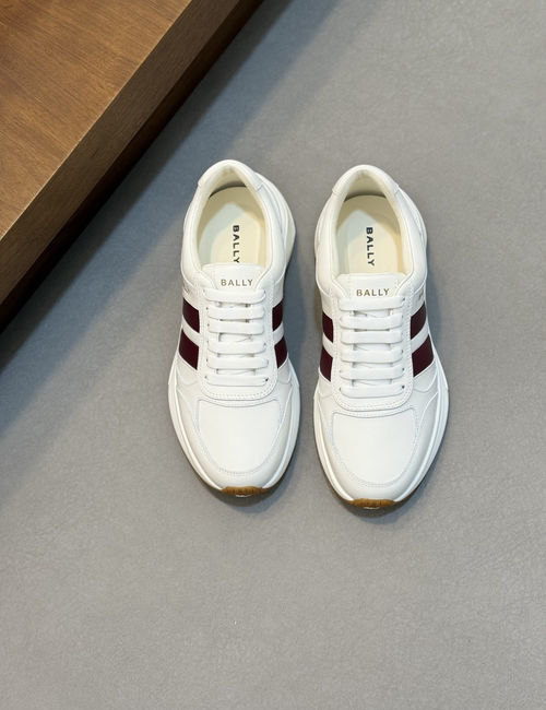 Bally Casual Leather Sneakers With Non-slip Sole