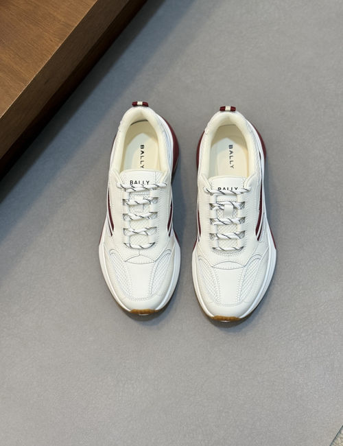 Bally Casual Leather Sneakers With Non-slip Sole