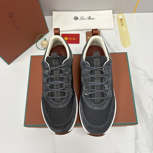 Loro Piana LP Week End Walk Mesh Casual Sneakers