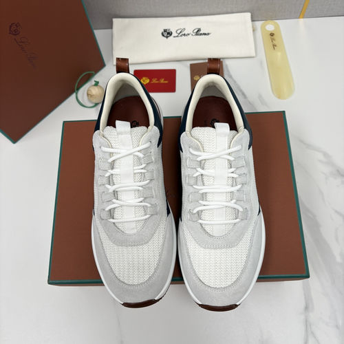 Loro Piana LP Week End Walk Mesh Casual Sneakers