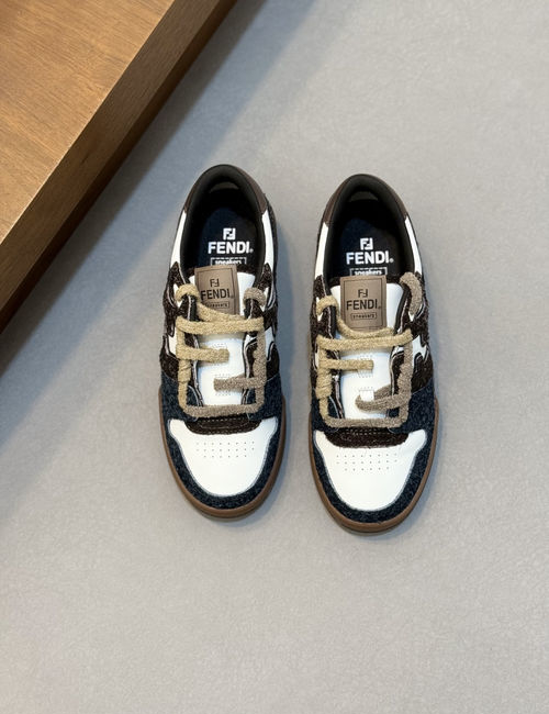 Fendi High-Quality Imported Leather Casual Shoes