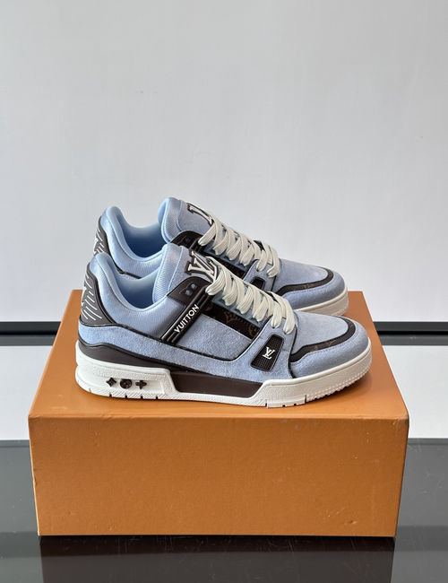 Louis Vuitton LV Trainer Sneakers Low-top Casual Skate Shoes
