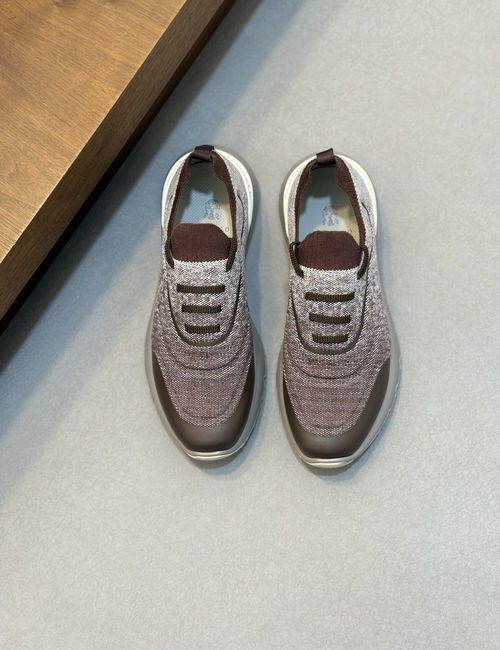 Brunello Cucinelli BC Cashmere Flyknit Breathable Sneakers