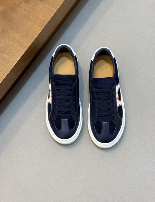 Ferragamo Vintage Style Low-Top Casual Shoes