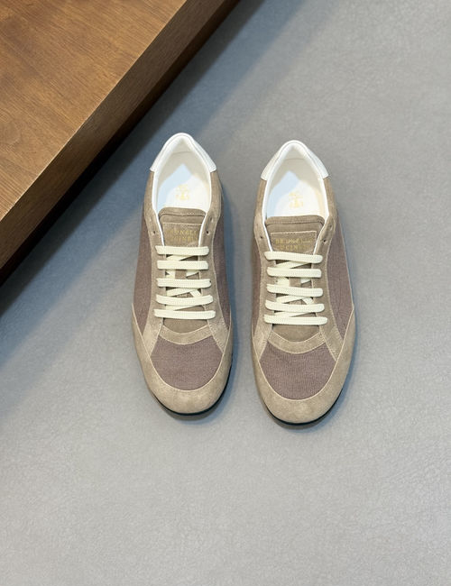 Brunello Cucinelli BC Calfskin Sneakers With TPU PU Outsole