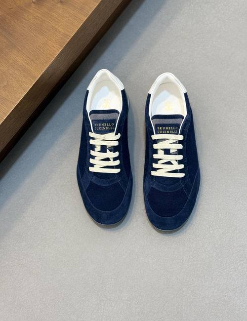 Brunello Cucinelli BC Calfskin Sneakers With TPU PU Outsole