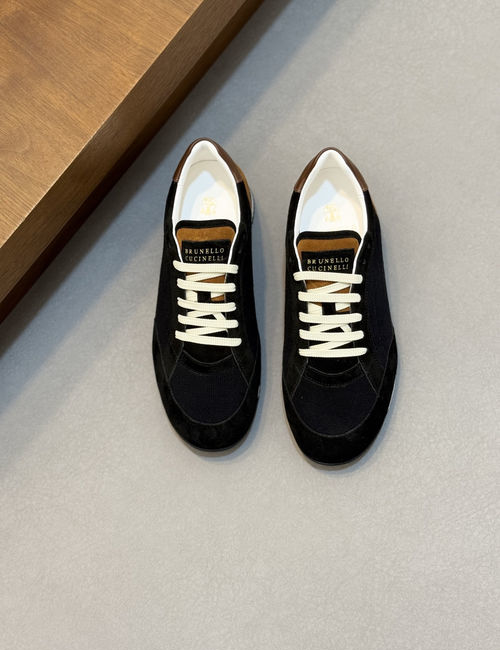 Brunello Cucinelli BC Calfskin Sneakers With TPU PU Outsole