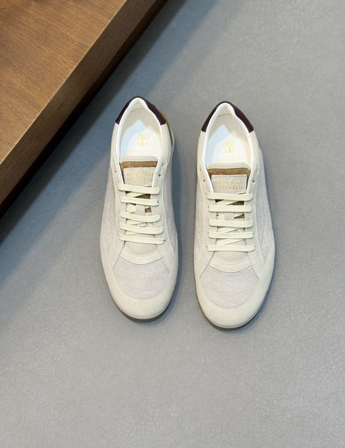Brunello Cucinelli BC Calfskin Sneakers With TPU PU Outsole