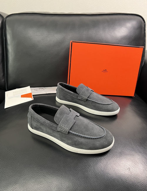 Hermes Premium Leather Casual Footwear