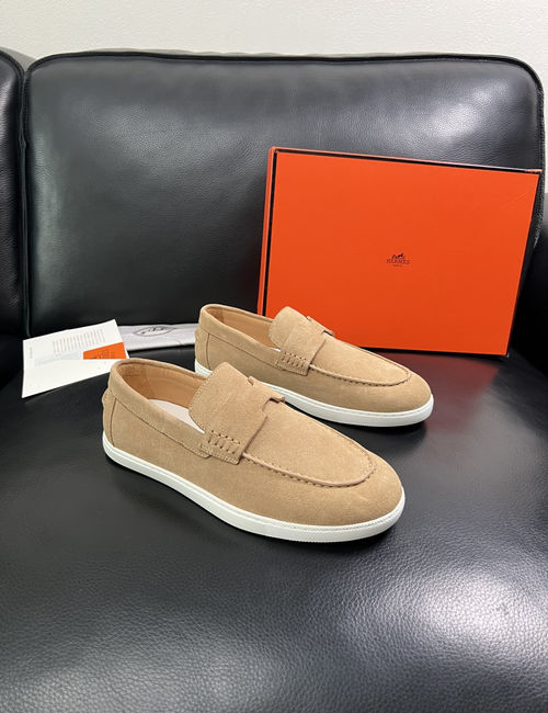 Hermes Premium Leather Casual Footwear