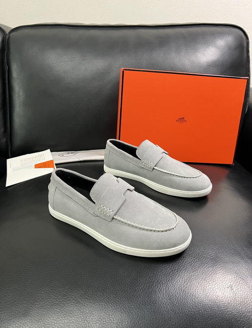 Hermes Premium Leather Casual Footwear