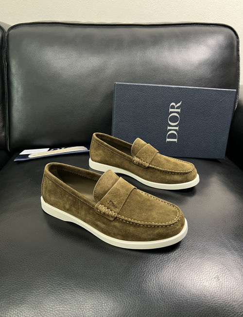 Christian Dior CD Top Craftsmanship, Imported Leather Upper, Breathable Insole, Original Sole