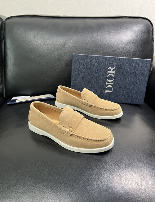 Christian Dior CD Top Craftsmanship, Imported Leather Upper, Breathable Insole, Original Sole