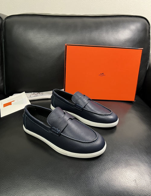 Hermes Premium Leather Casual Footwear