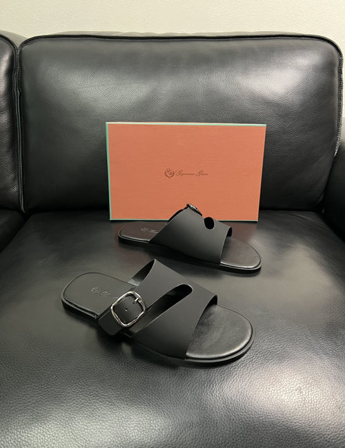 Loro Piana LP Cowhide Upper Comfort Slides