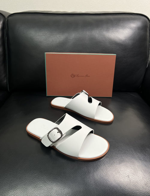Loro Piana LP Cowhide Upper Comfort Slides