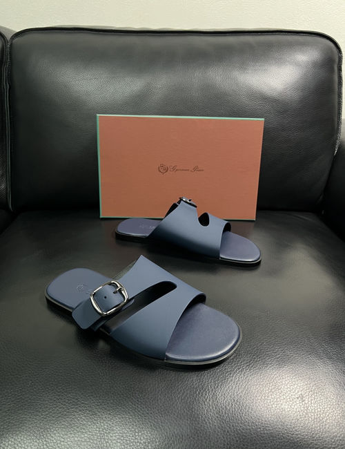 Loro Piana LP Cowhide Upper Comfort Slides