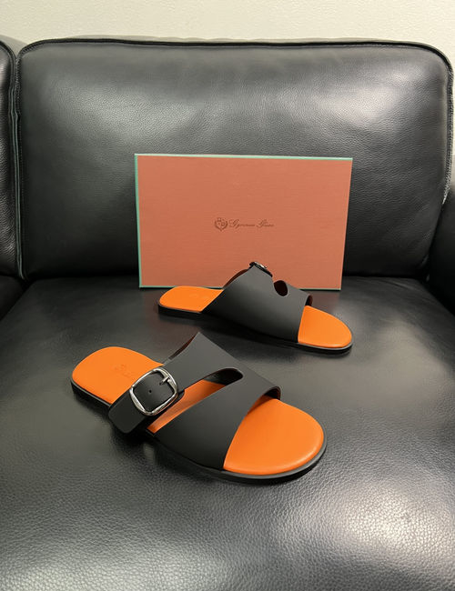 Loro Piana LP Cowhide Upper Comfort Slides