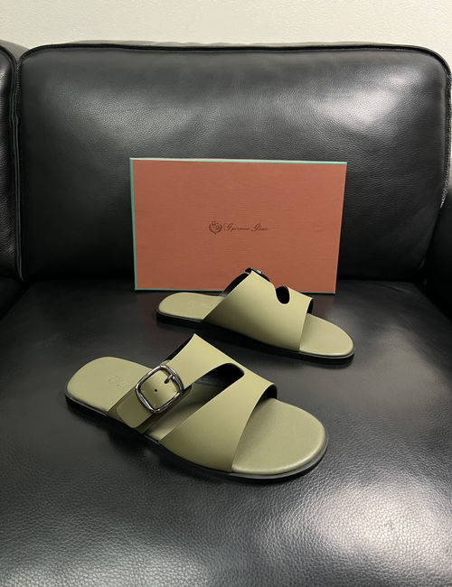 Loro Piana LP Cowhide Upper Comfort Slides
