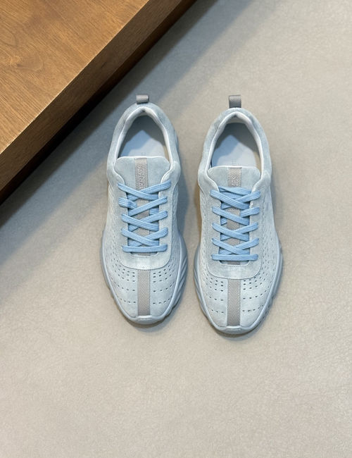 Hermes Perforated Nappa Leather Sneakers