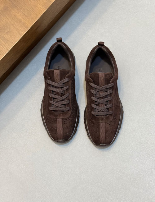Hermes Perforated Nappa Leather Sneakers