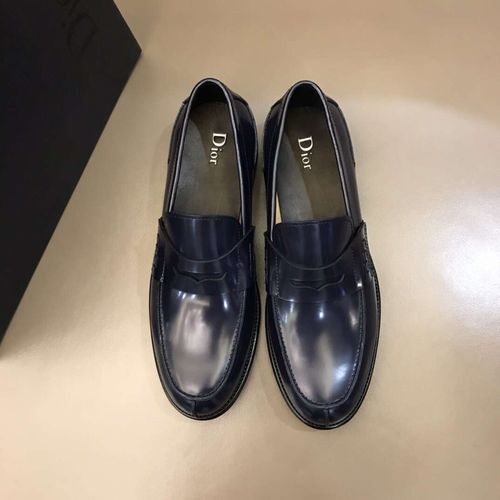 Christian Dior CD Business Casual Leather Shoes