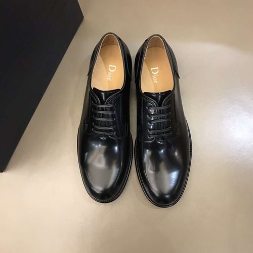 Christian Dior CD Business Casual Leather Shoes