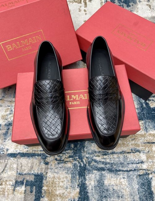 Balmain Leather Sole Formal Leather Shoes