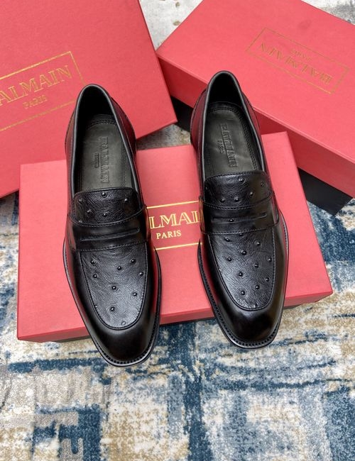 Balmain Leather Sole Formal Leather Shoes