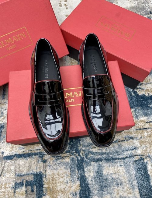 Balmain Leather Sole Formal Leather Shoes