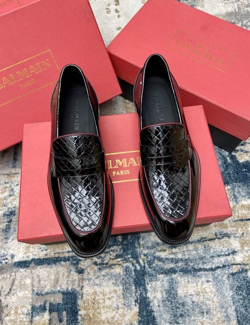 Balmain Leather Sole Formal Leather Shoes